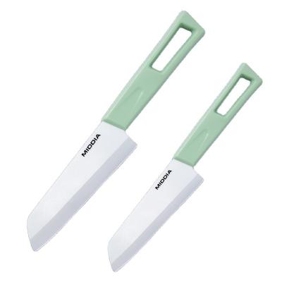 Chine MIDDIA Ceramique pour enfants Couteau au fromage Ensemble de luxe japonais Santoku Steak Couteau de cuisine Ensemble durable Manche suspendue Couteau à sushi Ensemble complet à vendre