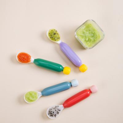 Cina Novità Stile di design MIDDIA Cucchiai e forchette per bambini Set di utensili di alimentazione in ceramica in vendita