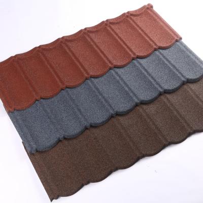 China Modern Waterproof Bond Tile Stone Coated Roof Tile Roofing Sheet for sale