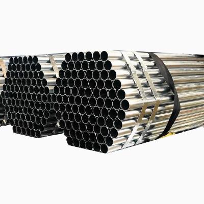 China Gas System 1/2ininoxch40 MS Pipe Hot Dip Galvanized Indoor/Outdoor 1387 Stainless Steel Round ASTM A36 A53 A500 BS Galvanized Seamless Steel Tube Round for sale