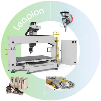 China Acrylic PVC Wood Engraving Cutting Leapion Best Price 1325 2040 Cheap Wood CNC Router 5 Axis 3D CNC Machinery In China for sale