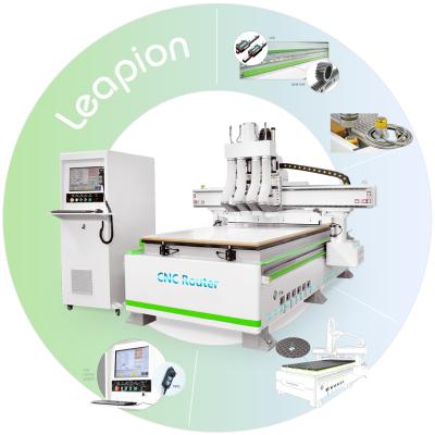 China Building Material Stores CE Approved Leapion Competitive Price CNC Router ATC 2040 1325 1530 2030 2040 CNC For Woodworking Furniture for sale