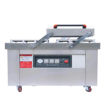 China DZ-400/2SB automatic food double chamber food vacuum packing machine, fresh vegetable fruit sealer vacuum packing for sale