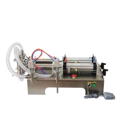 China 100-100ml G2WY Food Double Heads Liquid Filling Machine For Water / Fruit Juice Filling Machine for sale