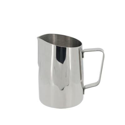 China Sustainable Stainless Steel Espresso Coffee Milk Pitcher Milk Jug Milk Frothing Pitcher for sale