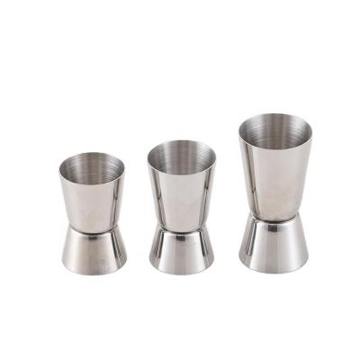 China Food Grade 304 Stainless Steel Stainless Steel Bar Tools Gold / Silver Color For Barware Cocktail Jigger for sale