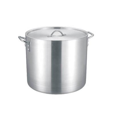 China Large Sustainable Professional Aluminum Stock Steamer Cooking Pot for sale