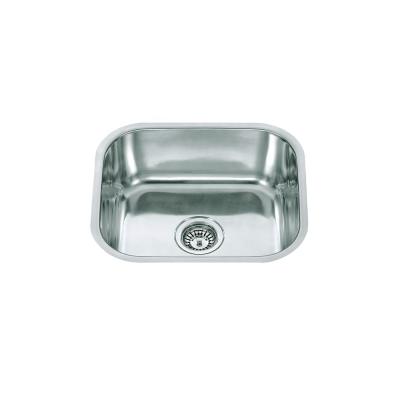 China Without Faucet Undermount And Single Bowl Stainless Steel Kitchen Sink for sale