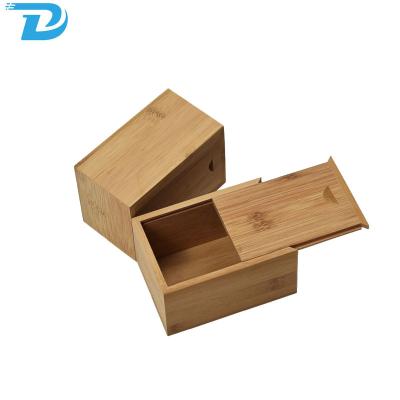 China Aluminum Wooden Box Custom Handmade Bamboo Wooden Box For Package for sale