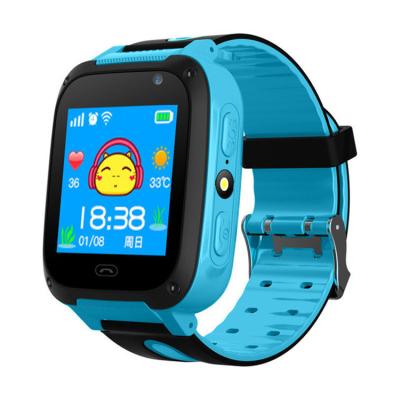 China Build In Flash Hot Sale 4G Waterproof Smart Kids Watch Color Touch Screen SIM Card Dial SOS Locator Camera Kids 4G Smart Watch for sale