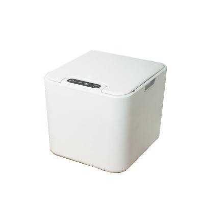 China Touchless Trash Bins Rubbish Bins Intelligent Sensor Playback MP3 Kitchen Auto Rubish Rubish Plastic Trash Can for sale