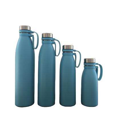 China Sustainable BPA Free Stainless Steel Double Wall Insulated Water Bottle With Handle for sale