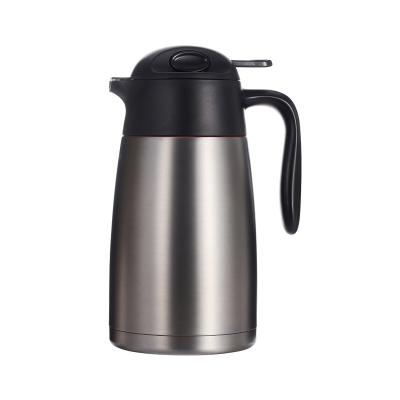 China PORTABLE Factory Custom Color Various Specifications Thermal Stainless Logo Tea Coffee Steel Pot With Portable Handle for sale