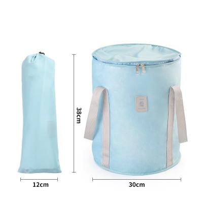 China OEM & ODM Environmental Friendly PVC Portable Inflatable Folding Ice Bucket Dive Storage Adult Cold Bag & Storage Bag For Fishing for sale