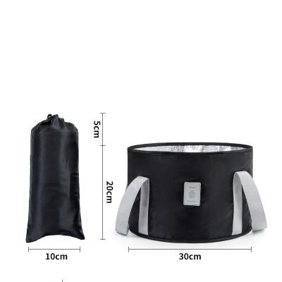 China Environmental Friendly Portable Plastic Tub For Adult Foldable Tub Ice Bucket For Home Personal Cold Hot Ice Spa For Basin Bucket for sale