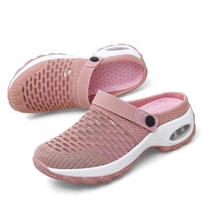 China Waterproof 2021 Summer Sneaker Ladies Sneakers For Women Platform Woman Female Heel Mules Shoes Flat Women for sale