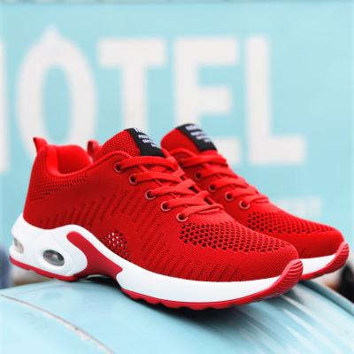 China Cushioning Tennis Shoes Comfortable Sports Sock Summer Sports Sneaker Soft Wedge Women Sneakers Stretch for sale