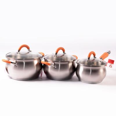 China Cookware Sustainable Purple Cast Iron Solution Custom Enamel Metal Customized Logo Pictures Pot Stainless Steel Stock for sale