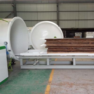 China 4.5m3 Hardwood Radio Frequency Vacuum Wooden Drying Tube for sale