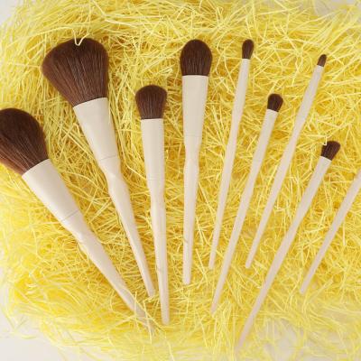 China Angular Blush Catboy Makeup Brushes Marble Low Moq Logo Makeup Brushes Set White Custom Supplier Private Label for sale