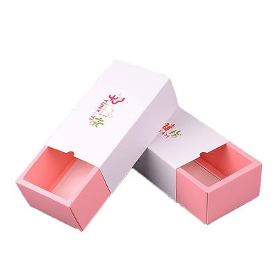 China Recyclable Customized Makeup Drawer Box Paper Cosmetic Packaging Customize Make Up for sale