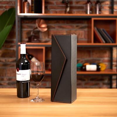 China 2021 Materials 2021 Recycled Champagne Bottle Red Wine Box Luxury Packaging Gift Boxes Wine Alcohol Gift Boxes for sale