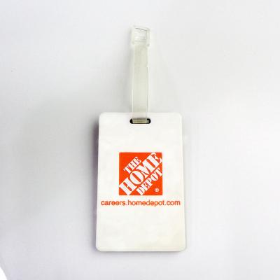 China 2020 Travel Factory Supplying Custom Printable PVC Luggage Tag for sale