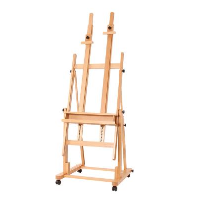 China High Quality Good Quality Adjustable Easel Different Angle Artist Master Double Level Painting Easel for sale