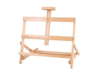 China HJ-4D Small H-Frame Easel Wooden Easel Studio Table Easel HJ-4D Adjustable Painting Art Stand Small Table Easel Beech for sale