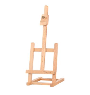 China Shuangfeng Mini Small Beech Wood Painting Easel Art Stand Small Table Easel HJ-6B for sale