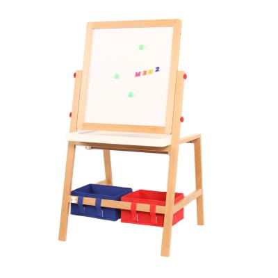 China Easel Painting Double Sided Kids Easel Double Easel Drawing Board Adjustable Magnetic Display Art Easel DB-T3 for sale