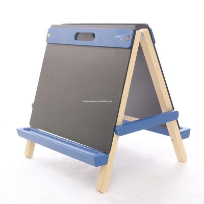 China Easel Easel Painting Children Double Sided Easel Child Writing Board Tabletop Easel Easy To Fold And Carry for sale