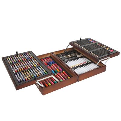 China Customizable124 School Piece - Wooden Box Art Sets and Drawing Set Oil Painting Set SF-200T for sale