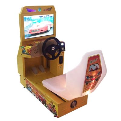 China Hardware Kids Travel Games Racing Machine Mini Driving Simulator Arcade Driving Game Machine for sale