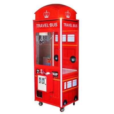 China Chenshou Glass British Style Tempering Vending Machine Arcade Game Machine Crane Doll Claw Machine for sale