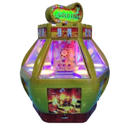 China Strong Hardware Profit Golden High - Coin Pusher Redemption Game Game Machine Arcade for sale