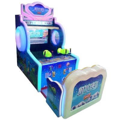 China Hardware+splint+plastic plug 2 person new products redemption arcade factories vs zombies game machine ice man game machine for sale