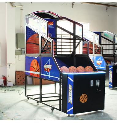 China Hardware Indoor Amusement Basketball Shooting Arcade Coin Operated Game Machine Can Be Customized for sale