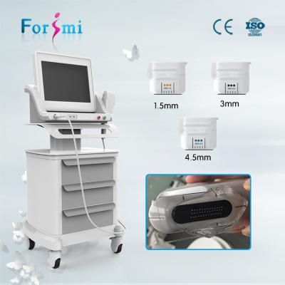 China surgical machine hifu frequency HIFU face firming ultrasound skin rejuvenation beauty salon machine for sale