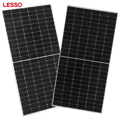 China Hot Selling Mono Solar Power System Easy Installation Perc 48V 48V 12V 182 MBB Solar Panel For Home Use Small l Solar Panel 600 Watt for sale