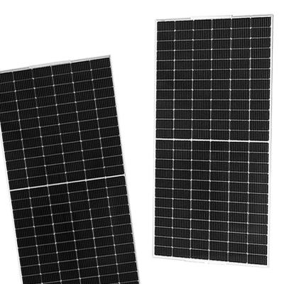 China Mono Glass MBB Solar Cell Module Panel Single Row 150W 530W 182 Cheap Solar Power System Price Max Efficiency The Solar Panels for sale