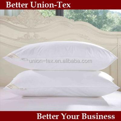 China Wholesale Cheap 233T Cotton Anti Static Down Proof Fabric Microfiber Hotel White 5 Star Pillow Filling for sale