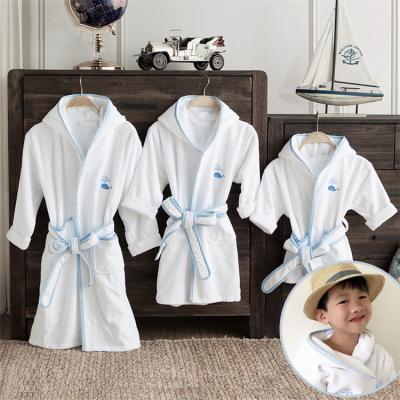 China Wholesale Children's Breathable Bathrobes/Bathrobes For Kids Luxury Bathrobe/Cotton Long Robes for sale