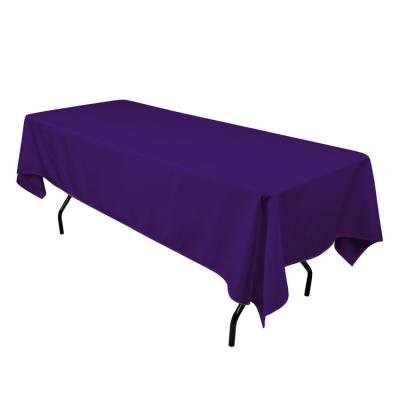 China hotel polyester tablecloth table cover/wedding disposable white rectangular tablecloth,tablecloths for hotels banquet party decoration for sale