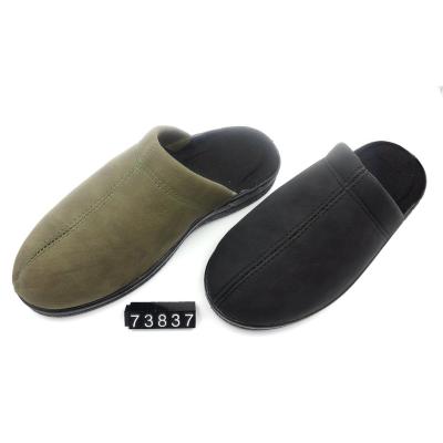 China Hot Selling Design Plain Color Indoor Indoor Man Shoes PVC Outsole Injection Home Indoor Slipper for sale