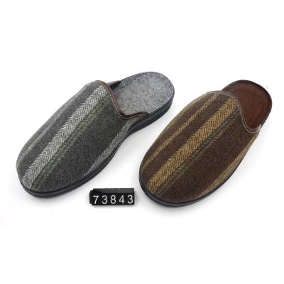 China Hot Selling Design Plain Color Indoor Indoor Man Shoes PVC Outsole Injection Home Indoor Slipper for sale