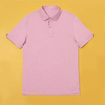 China Anti-Wrinkle Apparel Manufacturers High Quality 100% Cotton Solid Color Man Polo Shirt For Mens Stylish Custom for sale