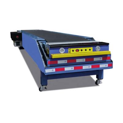 Cina Loading And Unloading Cargos Loading And Unloading Machine Customized Flat Extendable Telescopic Belt Conveyor in vendita