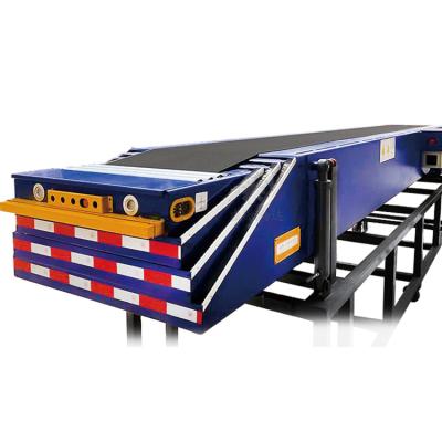 Chine Loading And Unloading Cargos Loading And Unloading Cargo Machine Telescopic Belt Conveyor Loading Unloading Truck à vendre