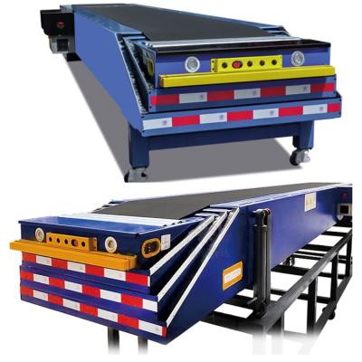 中国 Loading and unloading 2021 NEW Telescopic Cargo Belt Conveyor Low Price and High Quality Extendable Telescopic Belt Conveyor for Loading Unloading Cargos 販売のため